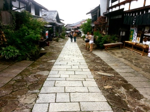 The old streets of Magome-juku